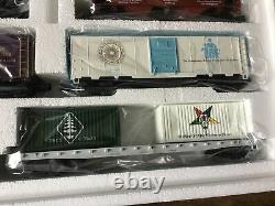 New Weaver Train Set O Gauge Mason Masonic Grand Lodge Shriners Prr Pennsylvania