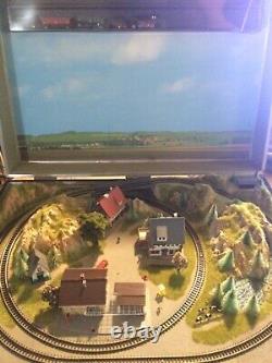 Noch N Gauge Model Mini Train Case With Rails Blumenau Model Train Set