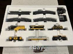 Norscot 55451 Caterpillar HO Gauge Diesel Model Train Set Used/Box