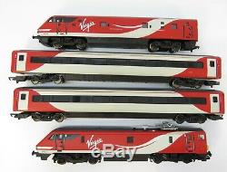 OO Gauge Hornby R3501 Virgin East Coast Train Pack Loco, DVT, 2x MK4 Coaches