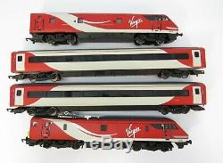OO Gauge Hornby R3501 Virgin East Coast Train Pack Loco, DVT, 2x MK4 Coaches