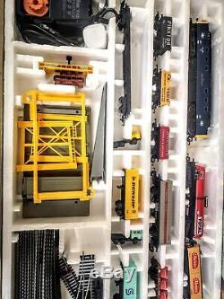 OO Gauge Lima Train Set Action Accessory Royal Scots Grey 55022 Container Crane
