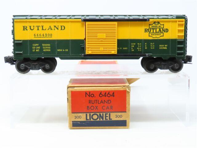 O Gauge 3-rail Lionel 6464-300 Green Mt. Rutland Gateway Box Car