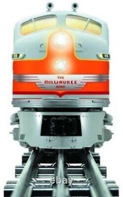 O Gauge 3-Rail Lionel 6-24507 MILW Milwaukee Road E6 A/A Diesel Set with TMCC