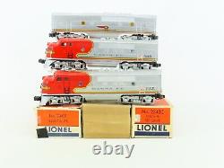 O Gauge 3-Rail Lionel Postwar 2343 ATSF Santa Fe Warbonnet F3A/B/A Diesel Set