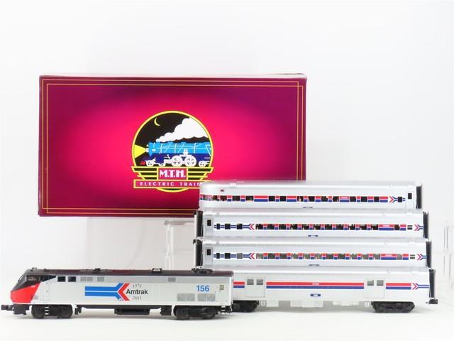 O Gauge 3-rail Mth 20-20303-1 Amtrak Genesis Passenger Diesel Train 5-piece Set