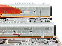 O Gauge 3-Rail MTH 20-2676-1E ATSF Santa Fe F3 A/B/A Diesel Set #16 with Sound