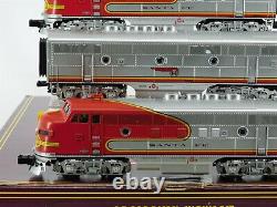 O Gauge 3-Rail MTH 20-2676-1E ATSF Santa Fe F3 A/B/A Diesel Set #16 with Sound