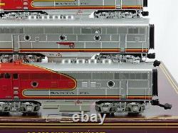 O Gauge 3-Rail MTH 20-2676-1E ATSF Santa Fe F3 A/B/A Diesel Set #16 with Sound