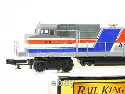 O Gauge 3-Rail MTH Rail King RK-2003 AMTK Amtrak Dash-8 Diesel Locomotive #500