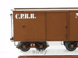 O Gauge 3-Rail SMR Trains Brass CPRR Central Pacific 25' Wood Box Car #327