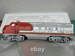 O Gauge Lionel 2343 Santa Fe F-3 A/B Diesel Locomotive 6-18128/6-18129