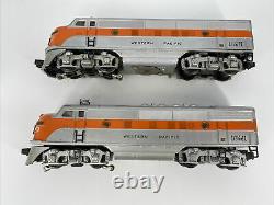 O Gauge Lionel #2345 Western Pacific Emd F3a-a 52 Diesel Locomotives Pre-owned