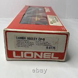 O Gauge Lionel 6-8775 Lehigh Valley GP-9 Powered Diesel Locomotive Model Train