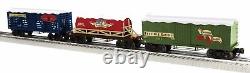 O-Gauge Lionel Christmas Olde Tyme Rolling Stock 3-Pack