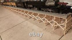 O Gauge Model Railroad Train Trestle fastrack For Lionel Incline 0 up to 5.5X8