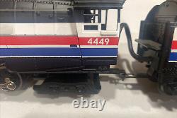 O Gauge Mth American Freedom Train 4-8-4 Steam Locomotive And Tender 4449