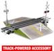 O Gauge Railroad Crossing With Lights & Sound, Realistic Train Platform New