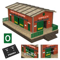 O Gauge Warehouse withMotorized Doors