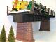 O Scale, Railroad Double Track Girder Bridge / O Gauge Model Railroad Trains