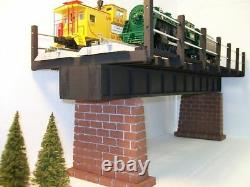 O SCALE, RAILROAD DOUBLE TRACK GIRDER BRIDGE / O gauge Model Railroad Trains