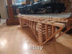 O Scale Arch Bridge 36! Model Train Trestle O gauge. Use with Lionel MTH Marks