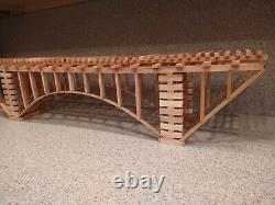 O Scale Arch Bridge 36! Model Train Trestle O gauge. Use with Lionel MTH Marks