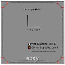 O Scale Wall Mount Room Kit for Lionel & Other Train Track (O Gauge) O Scale Wall Mount Room Kit for Lionel & Other Train Track (O Gauge)