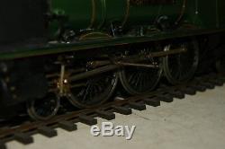 O gauge 7mm SCRATCHBUILT Duchess of Hamilton BR LMS Green 46229 Slaters Wheels