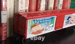 O gauge A Charlie Christmas SNOOPY scale tree train boxcar lionel model