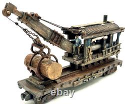 O gauge Custom, Handmade, Logging Crane