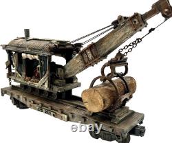 O gauge Custom, Handmade, Logging Crane