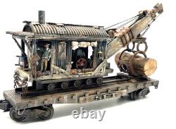 O gauge Custom, Handmade, Logging Crane