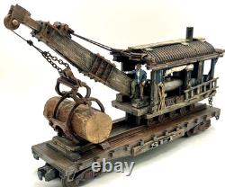 O gauge Custom, Handmade, Logging Crane