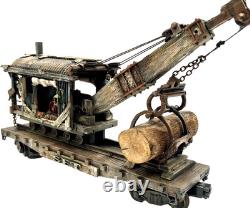 O gauge Custom, Handmade, Logging Crane
