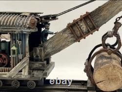 O gauge Custom, Handmade, Logging Crane