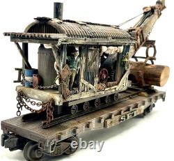 O gauge Custom, Handmade, Logging Crane