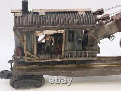 O gauge Custom, Handmade, Logging Crane