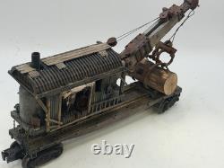 O gauge Custom, Handmade, Logging Crane