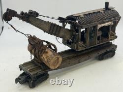 O gauge Custom, Handmade, Logging Crane