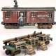 O Gauge Hand-crafted, Logging Kitchen & Dinning Set, With Smoke & Flicker Lighting