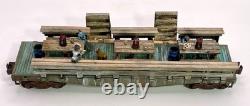 O gauge Hand-crafted, Logging Kitchen & Dinning set, with smoke & flicker lighting