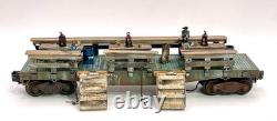 O gauge Hand-crafted, Logging Kitchen & Dinning set, with smoke & flicker lighting