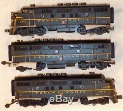 O-gauge Mth 20-2218-1 Pennsylvania Emd F-3 Aba Diesel Engines- Ps1- See Video