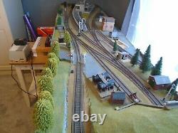 Oo Gauge Layout 10ft In 2 Sections Excellent Condition End To End