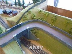 Oo Gauge Layout 10ft In 2 Sections Excellent Condition End To End