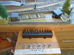 Oo Gauge Layout 10ft In 2 Sections Excellent Condition End To End