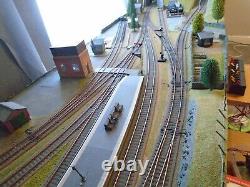 Oo Gauge Layout 10ft In 2 Sections Excellent Condition End To End