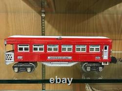 Outstanding Lionel O Gauge 276W Set OBSB 1935 with255E, 263WX, 613, 614, 615 EX+