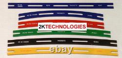 PECO Tracksetta 00/H0 16.5mm Gauge Full Set 9 Track Laying Tools Flexi Track T